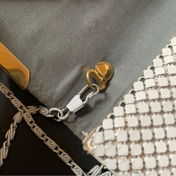 v i n t a g e :: Glam Metal Chain Mail Mesh Envelope Purse Clutch - Picture 7 of 13